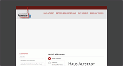 Desktop Screenshot of ev-altenheim.de